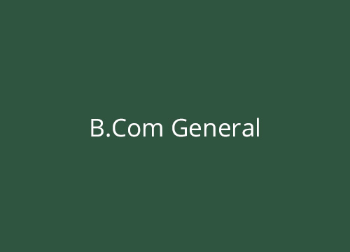 B.Com General